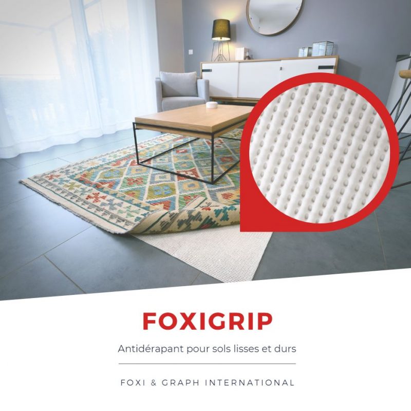 Foxigrip antidérapant pour tapis